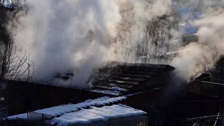 У Полтаві рятувальники ліквідували пожежу гаража