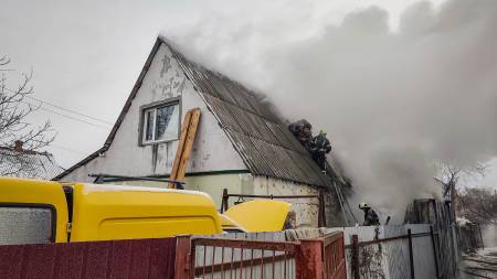 У Кременчуці рятувальники ліквідували пожежу в житловому будинку.