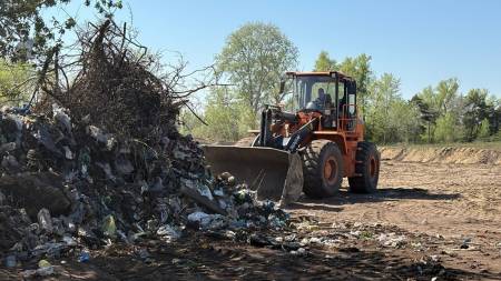 У Козельщинській громаді ліквідували багаторічне сміттєзвалище