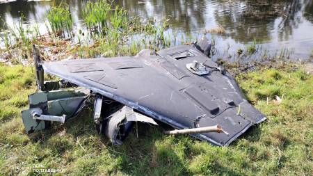 Знешкодження «Шахеда» у водоймі поблизу Полтави: ДСНС оприлюднила відео спецоперації підводних саперів